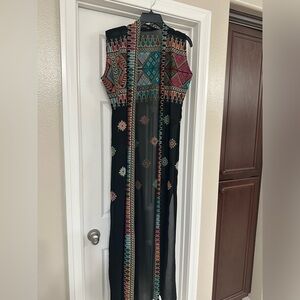 Palestinian cardigan with belt